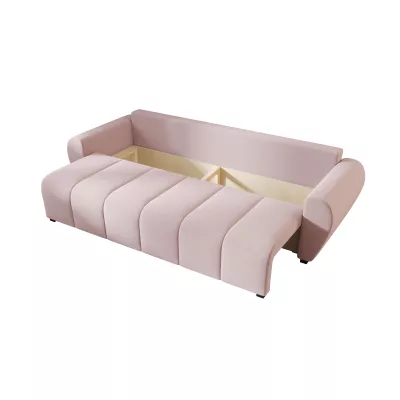 Rozkládací pohovka LUKAVA - růžová