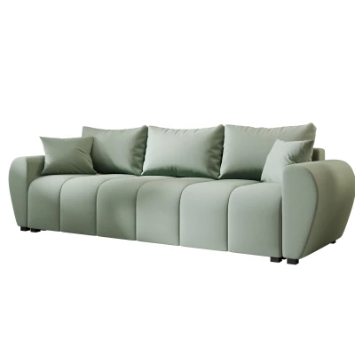 Rozkládací pohovka LUKAVA - zelená