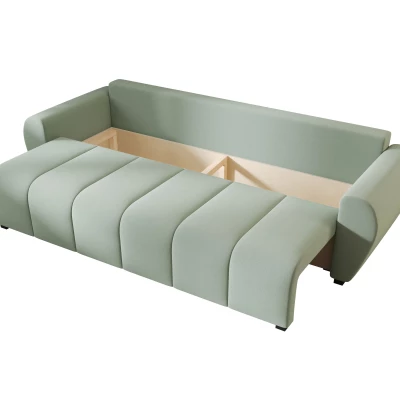 Rozkládací pohovka LUKAVA - zelená