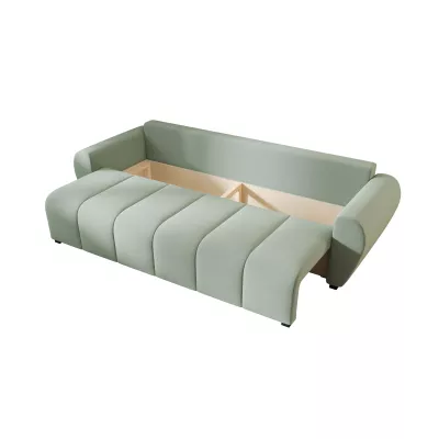 Rozkládací pohovka LUKAVA - zelená