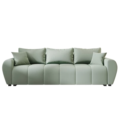 Rozkládací pohovka LUKAVA - zelená