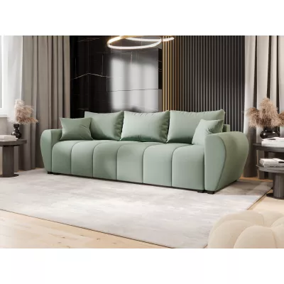 Rozkládací pohovka LUKAVA - zelená