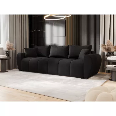 Rozkládací pohovka LUKAVA - černá 1