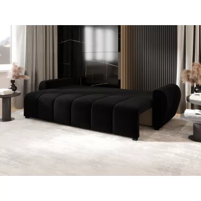 Rozkládací pohovka LUKAVA - černá 2