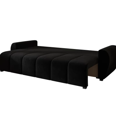 Rozkládací pohovka LUKAVA - černá 2