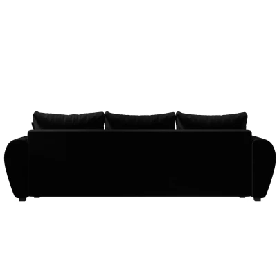 Rozkládací pohovka LUKAVA - černá 2