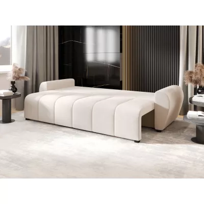 Rozkládací pohovka LUKAVA - krémová