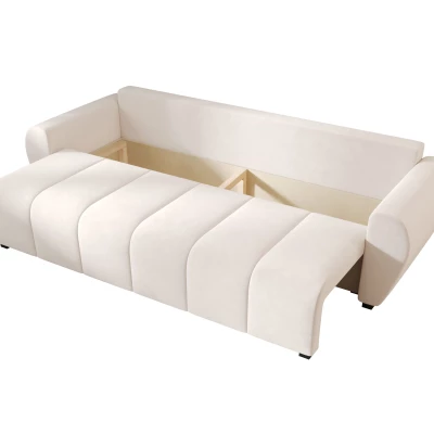 Rozkládací pohovka LUKAVA - krémová