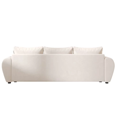 Rozkládací pohovka LUKAVA - krémová