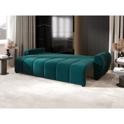 Rozkládací pohovka LUKAVA - petrolejová