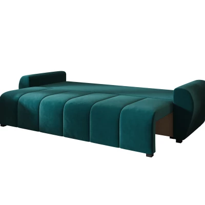 Rozkládací pohovka LUKAVA - petrolejová