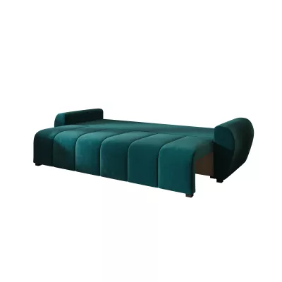 Rozkládací pohovka LUKAVA - petrolejová