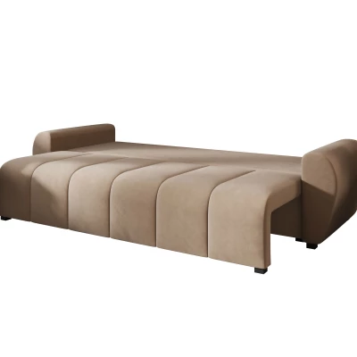 Rozkládací pohovka LUKAVA - hnědá