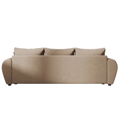 Rozkládací pohovka LUKAVA - hnědá