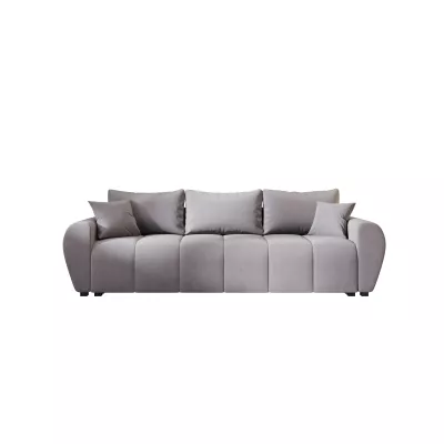 Rozkládací pohovka LUKAVA - světle šedá