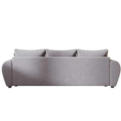 Rozkládací pohovka LUKAVA - světle šedá