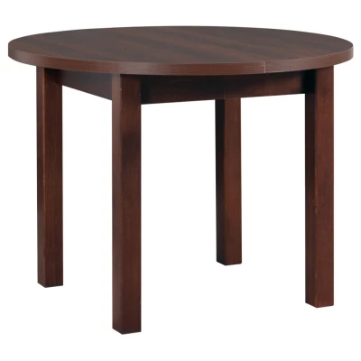 Kulatý jídelní stůl 100(180)x100 HELGA 4 - ořech