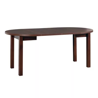 Kulatý jídelní stůl 100(180)x100 HELGA 4 - ořech