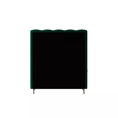 Čalouněná boxspringová postel 90x200 ADRIA PLUS 2 - zelená
