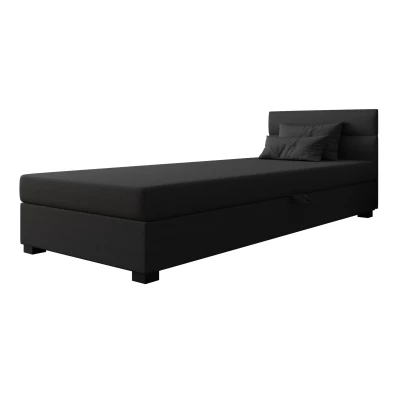 Jednolůžková čalouněná postel 80x195 NALINDA 1 - šedá