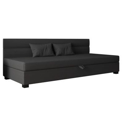 Jednolůžková čalouněná postel 110x195 NALINDA BIZ 1 - šedá