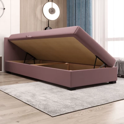 Jednolůžková postel 90x195 AJKA 1 - šedá