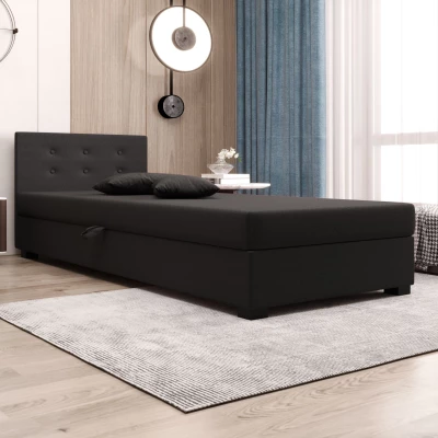 Jednolůžková postel 90x195 AJKA 1 - šedá