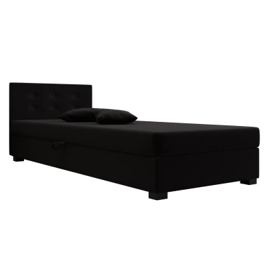 Jednolůžková postel 90x195 AJKA 1 - černá