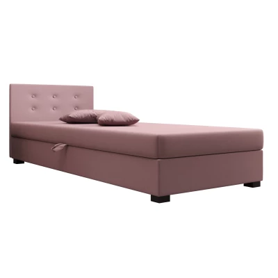 Jednolůžková postel 90x195 AJKA 1 - růžová