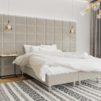 VÝPRODEJ - Čalouněný nástěnný panel 40x30 PAG - béžový