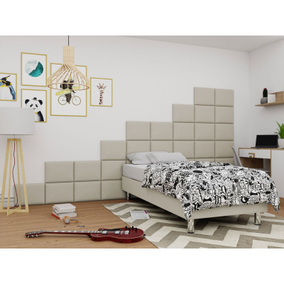 VÝPRODEJ - Čalouněný nástěnný panel 40x30 PAG - béžový