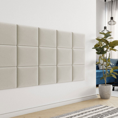 VÝPRODEJ - Čalouněný nástěnný panel 40x30 PAG - béžový