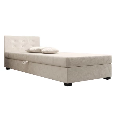 Jednolůžková postel 90x195 AJKA 1 - ecru