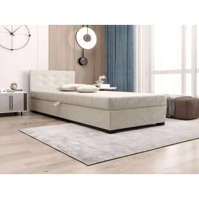 Jednolůžková postel 90x195 AJKA 1 - ecru