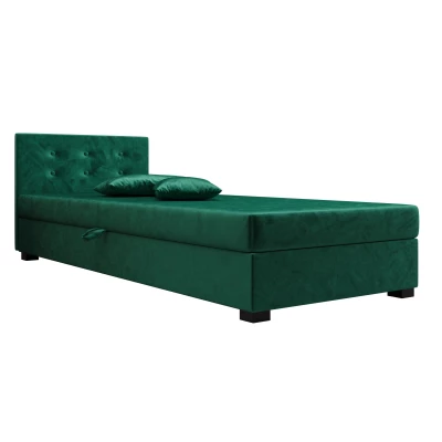 Jednolůžková postel 90x195 AJKA 1 - zelená