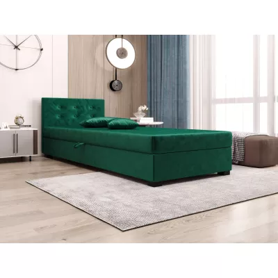 Jednolůžková postel 90x195 AJKA 1 - zelená