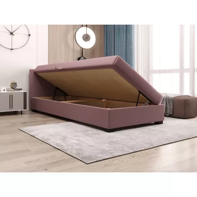 Jednolůžková postel 90x195 AJKA 1 - grafitová