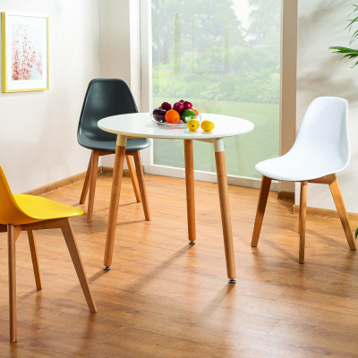 VÝPRODEJ - Jídelní židle NAJA - buk / bílá