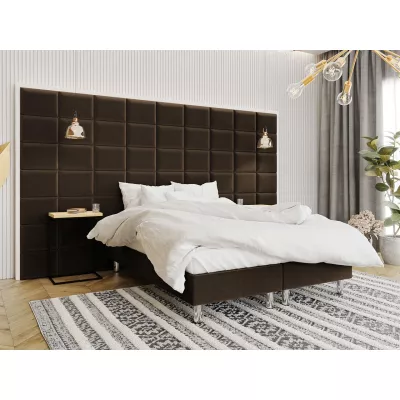 VÝPRODEJ - Čalouněný nástěnný panel 40x30 PAG - hnědý