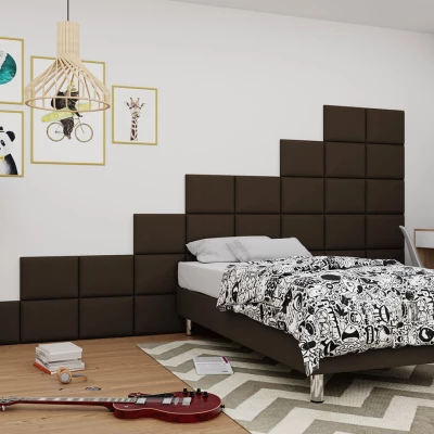 VÝPRODEJ - Čalouněný nástěnný panel 40x30 PAG - hnědý