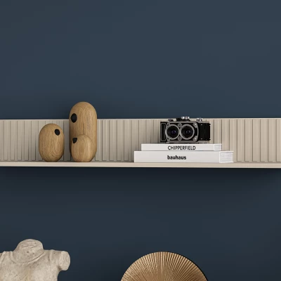 VÝPRODEJ - Závěsná police FAREL - kašmír