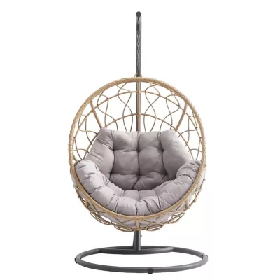 VÝPRODEJ - Zahradní křeslo DUMA - hnědé / šedé