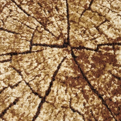 VÝPRODEJ - Kusový koberec 70x130 cm LUKEN moderní - béžový / hnědý