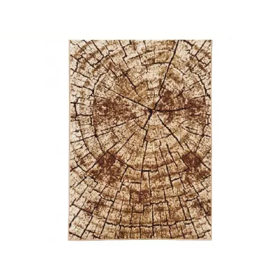 VÝPRODEJ - Kusový koberec 70x130 cm LUKEN moderní - béžový / hnědý