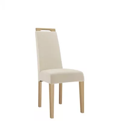 VÝPRODEJ - Židle do kuchyně AUBURN - buk / béžová