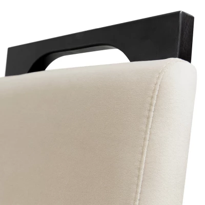 VÝPRODEJ - Židle do kuchyně AUBURN - buk / béžová