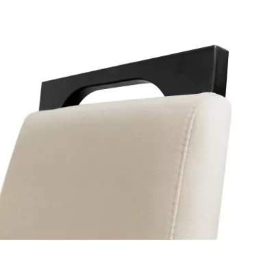 VÝPRODEJ - Židle do kuchyně AUBURN - buk / béžová