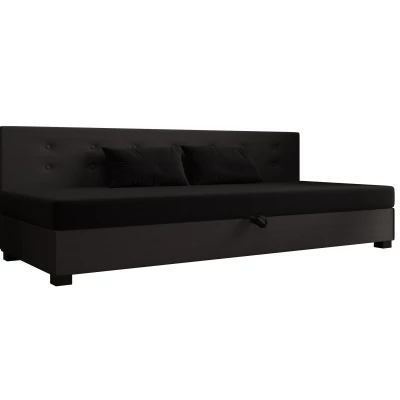 Jednolůžková postel 80x195 AJKA BIZ 1 - černá / šedá