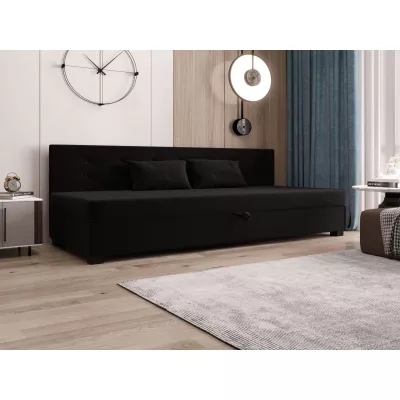 Jednolůžková postel 80x195 AJKA BIZ 1 - černá