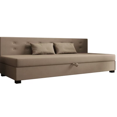 Jednolůžková postel 100x195 AJKA BIZ 1 - hnědá